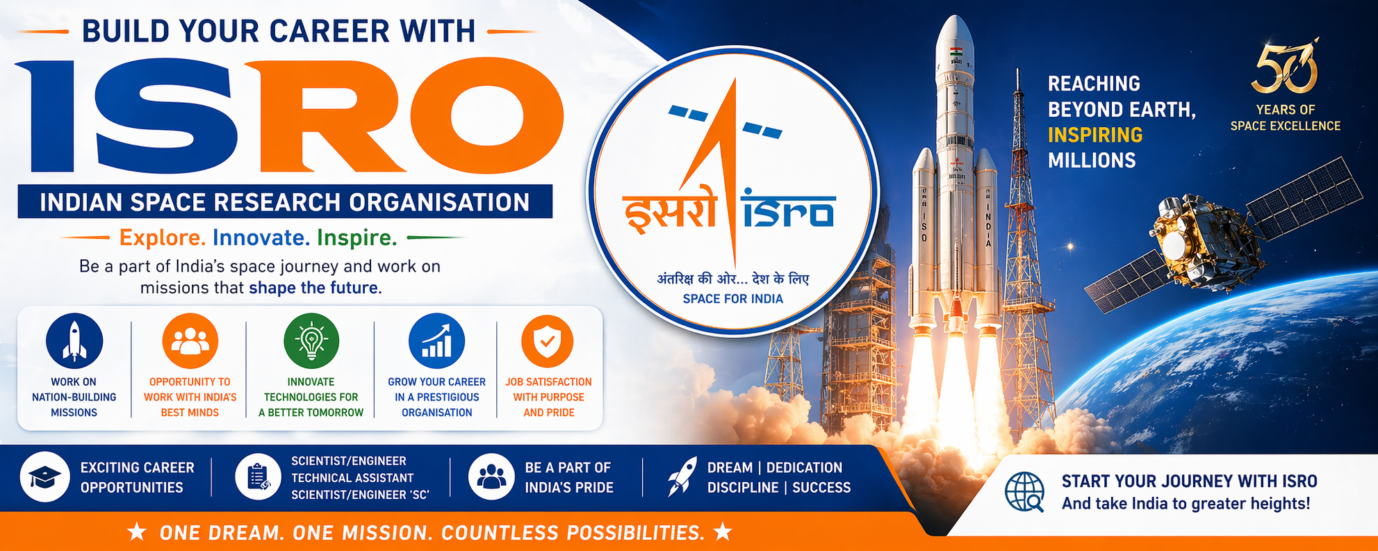 How to Get a Job in ISRO – Eligibility, Exam & Selection Process 