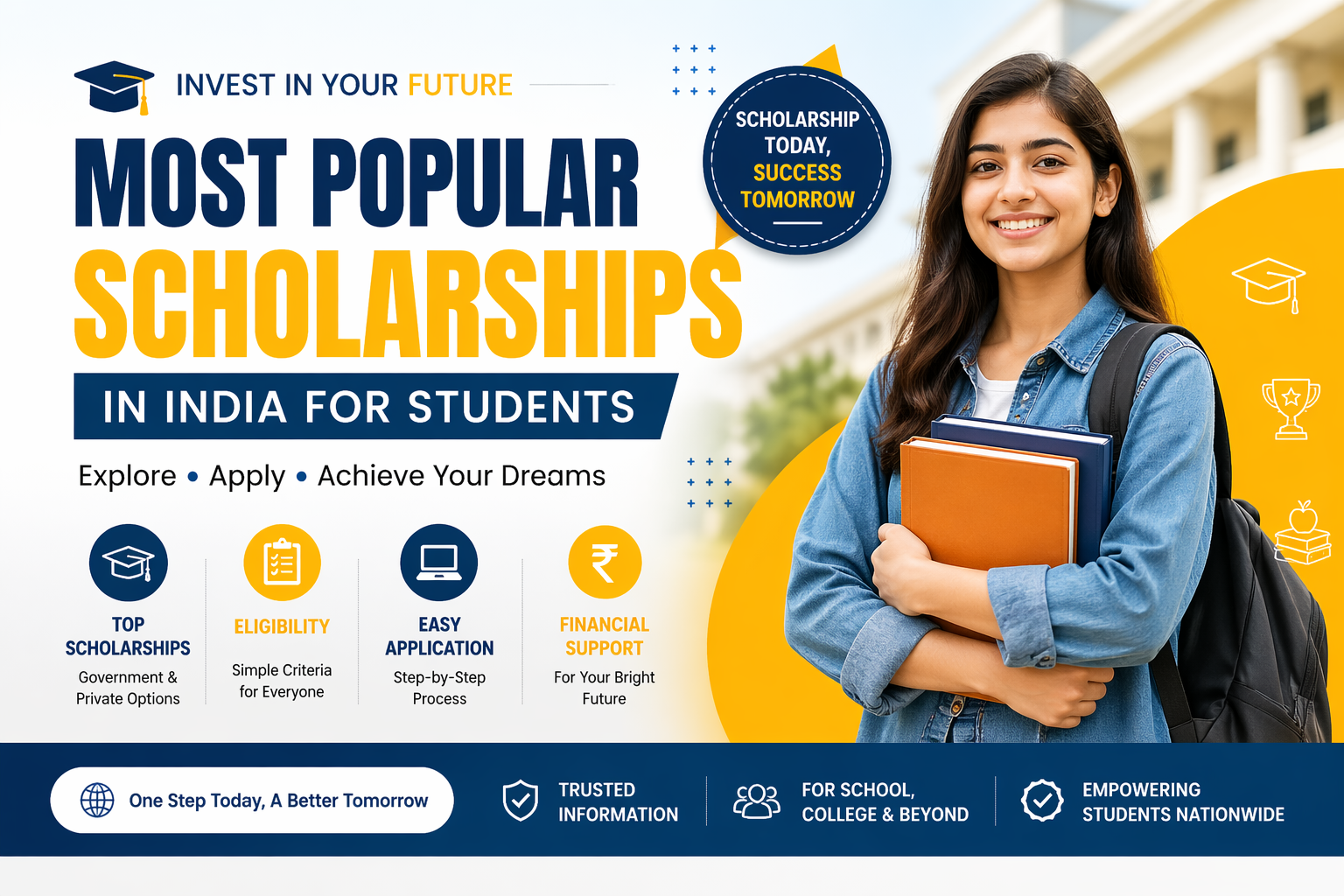 Most Popular Scholarships in India 2026 for Students (Easy Apply Guide)