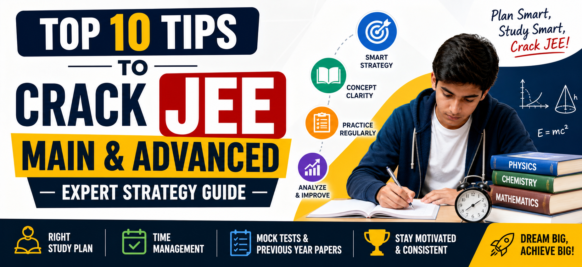 Top 10 Tips to Crack JEE Main and Advanced: Expert Strategy Guide