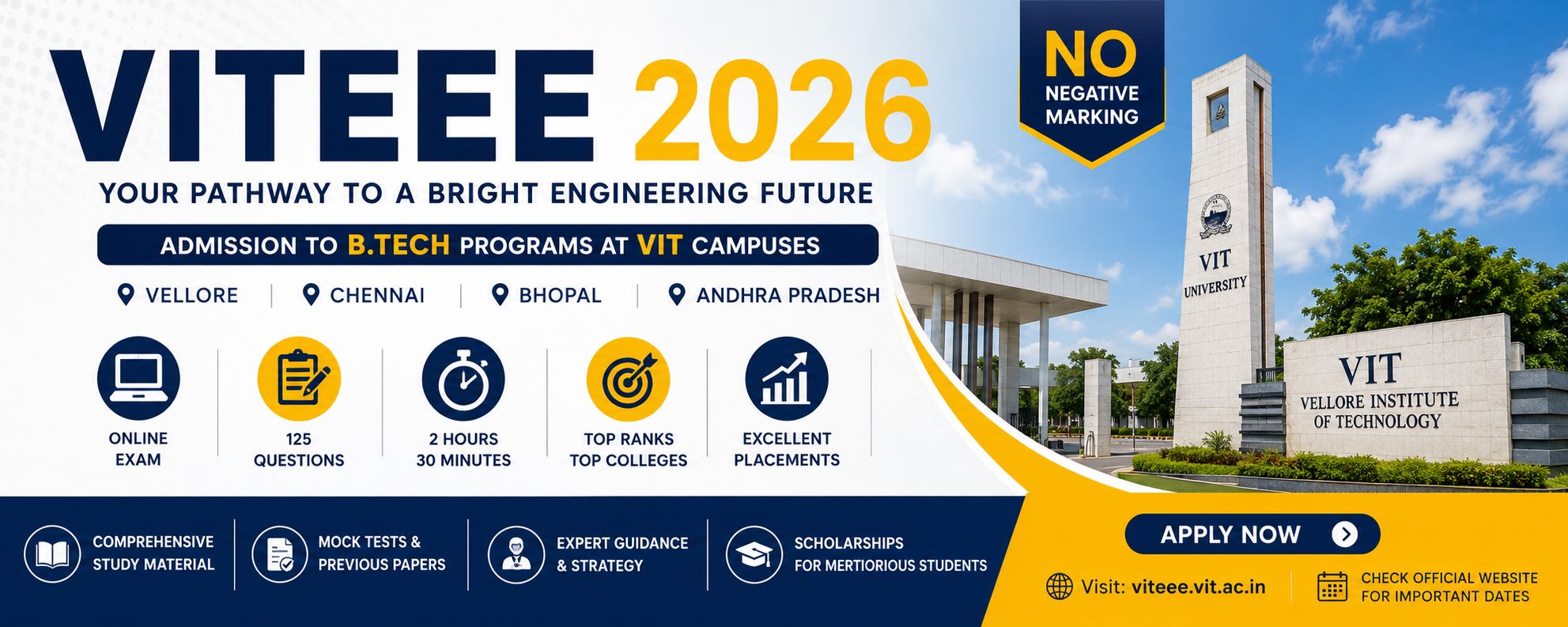 VITEEE 2026: Eligibility, Exam Pattern & Preparation Guide