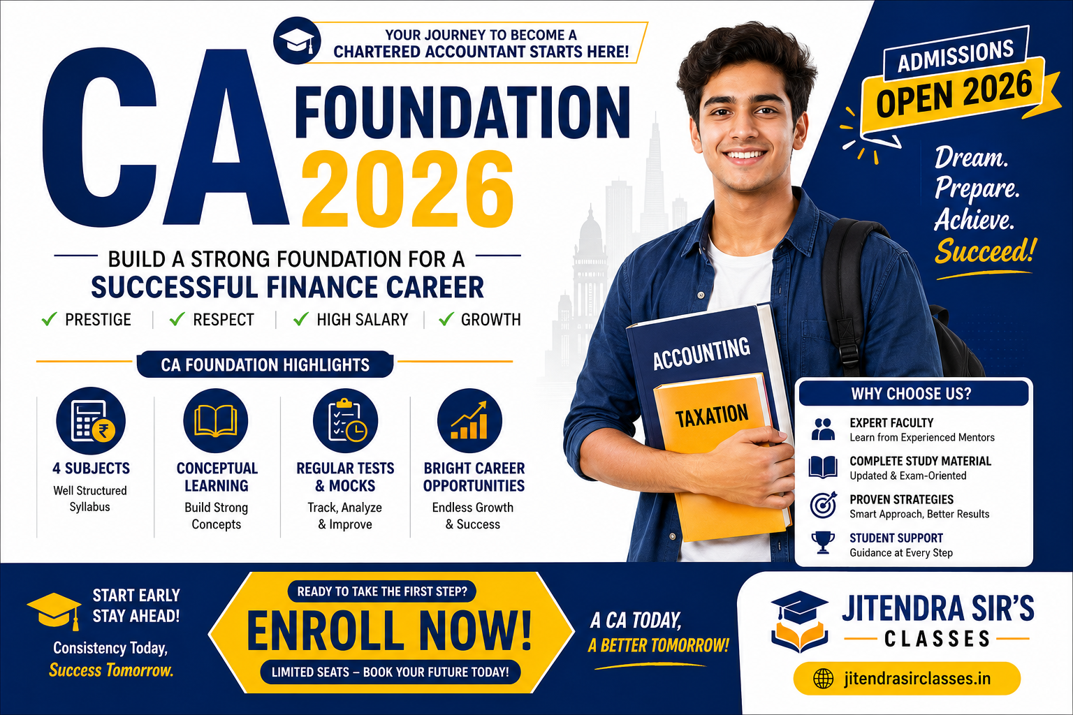 CA Foundation 2026: Eligibility, Syllabus & Exam Guide