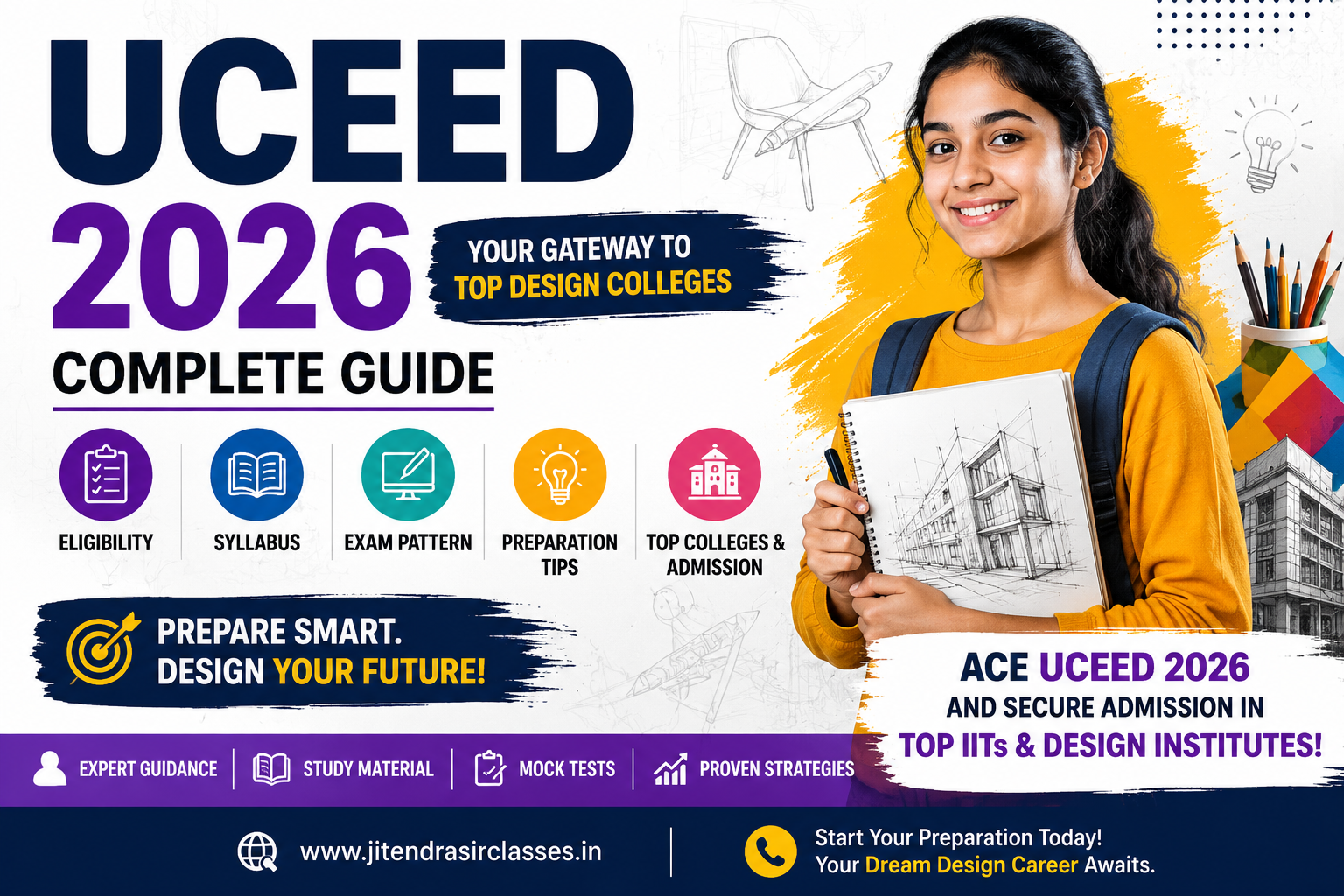 UCEED 2026 Complete Guide: Eligibility, Syllabus & Exam